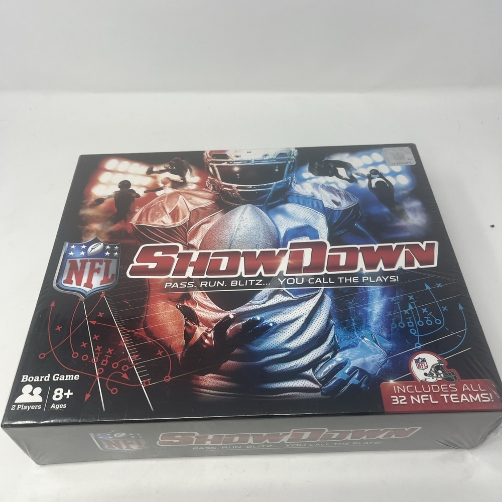 NFL ShowDown Board Game Buffalo Games All 32 Teams Football Strategy New Sealed